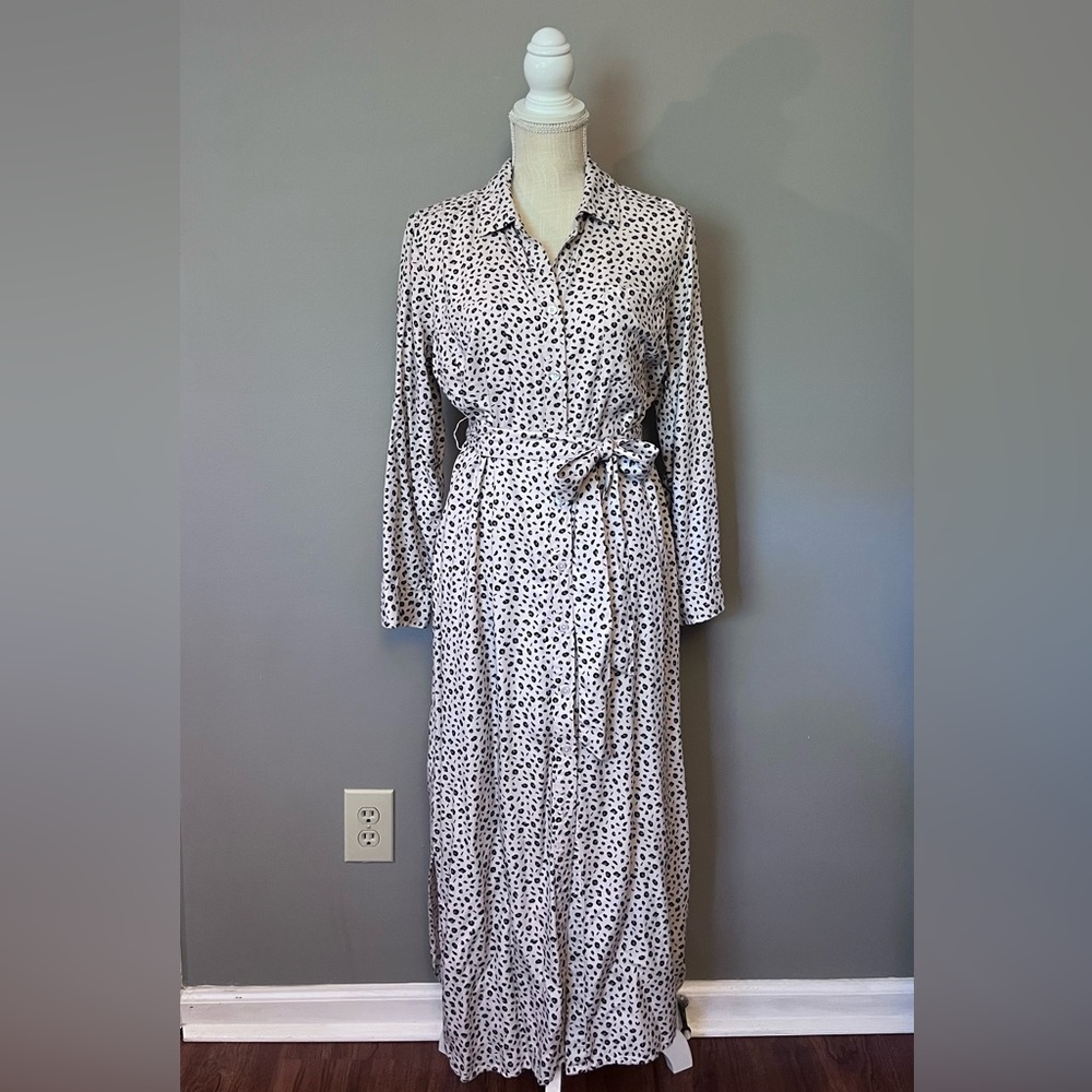 Mud Pie Cheetah Print Maxi Dress
